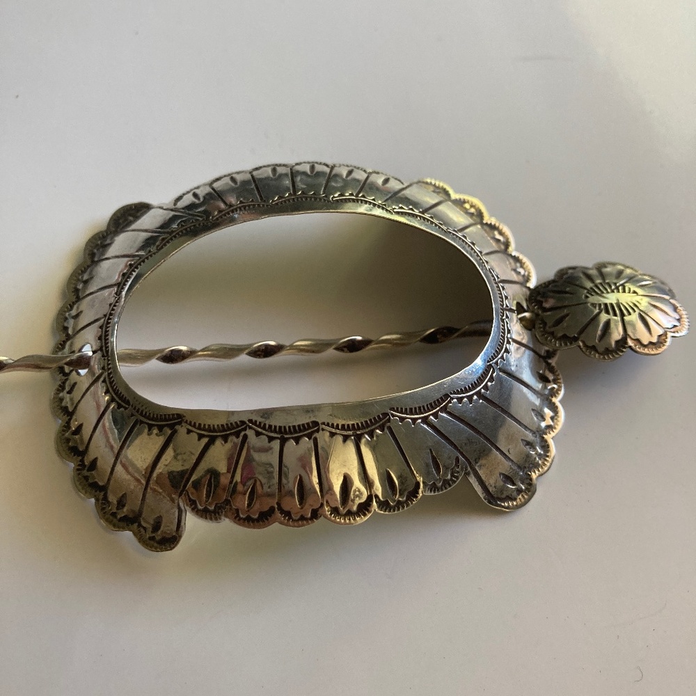 Native American hair pin